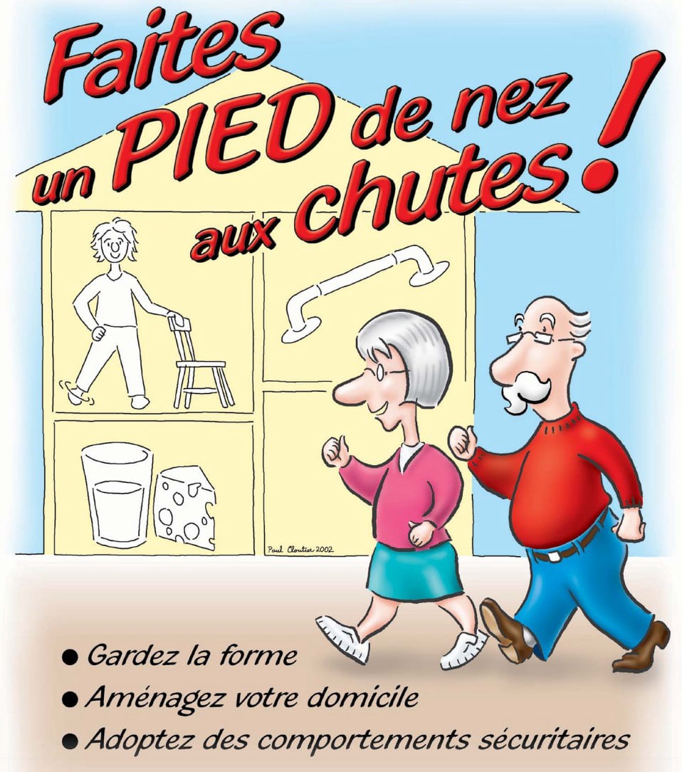 Faites un pied de nez aux  chutes